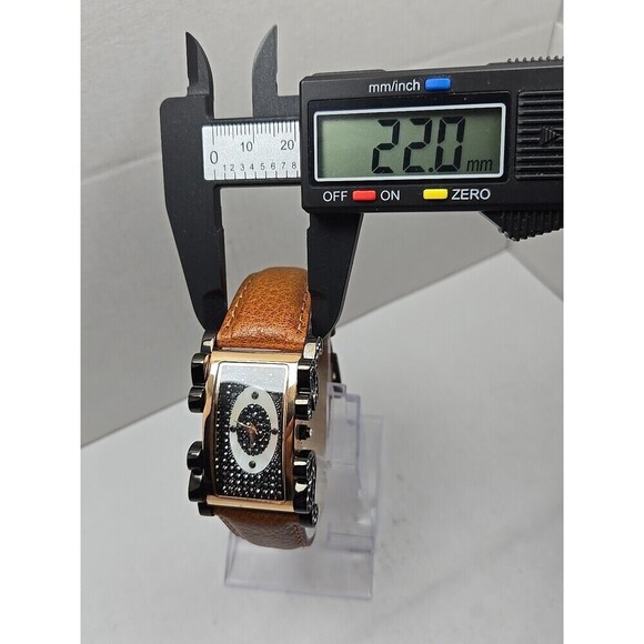 Adrienne Couture Limited Edition Pave Crystal Swiss Quartz Watch New Battery main image 12